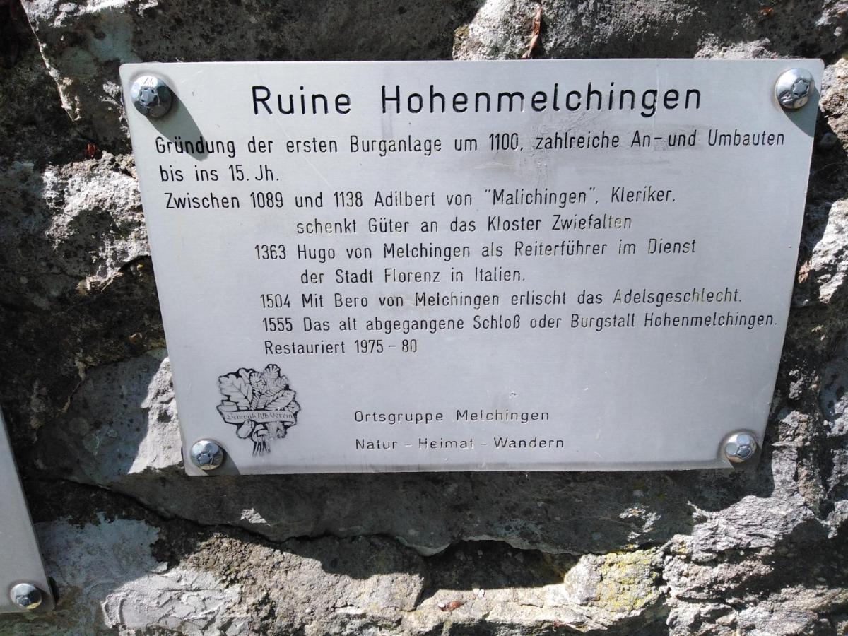 Ferienwohnung Mit Kleinem Garten Sonnenbuhl Exterior photo