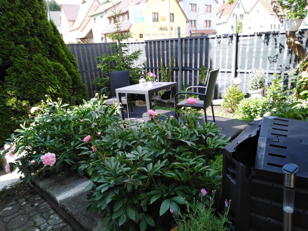 Ferienwohnung Mit Kleinem Garten Sonnenbuhl Exterior photo